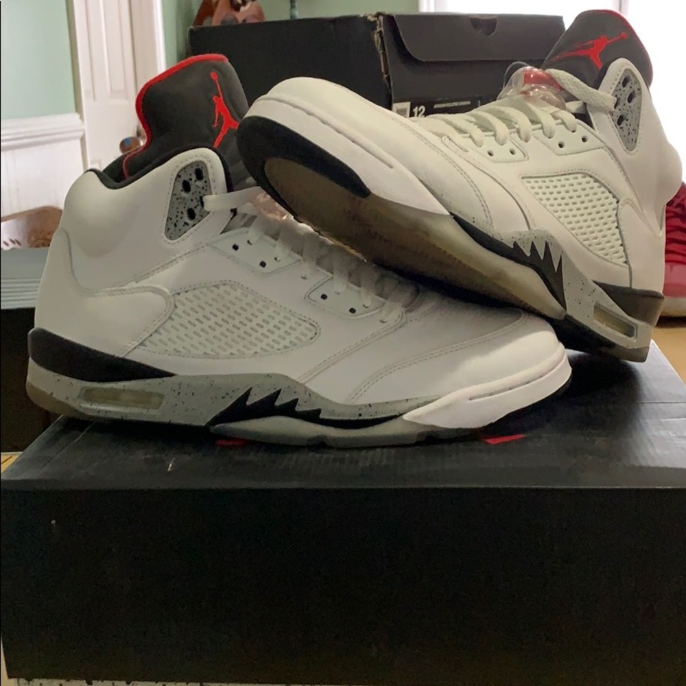 Jordan retro 5 cement